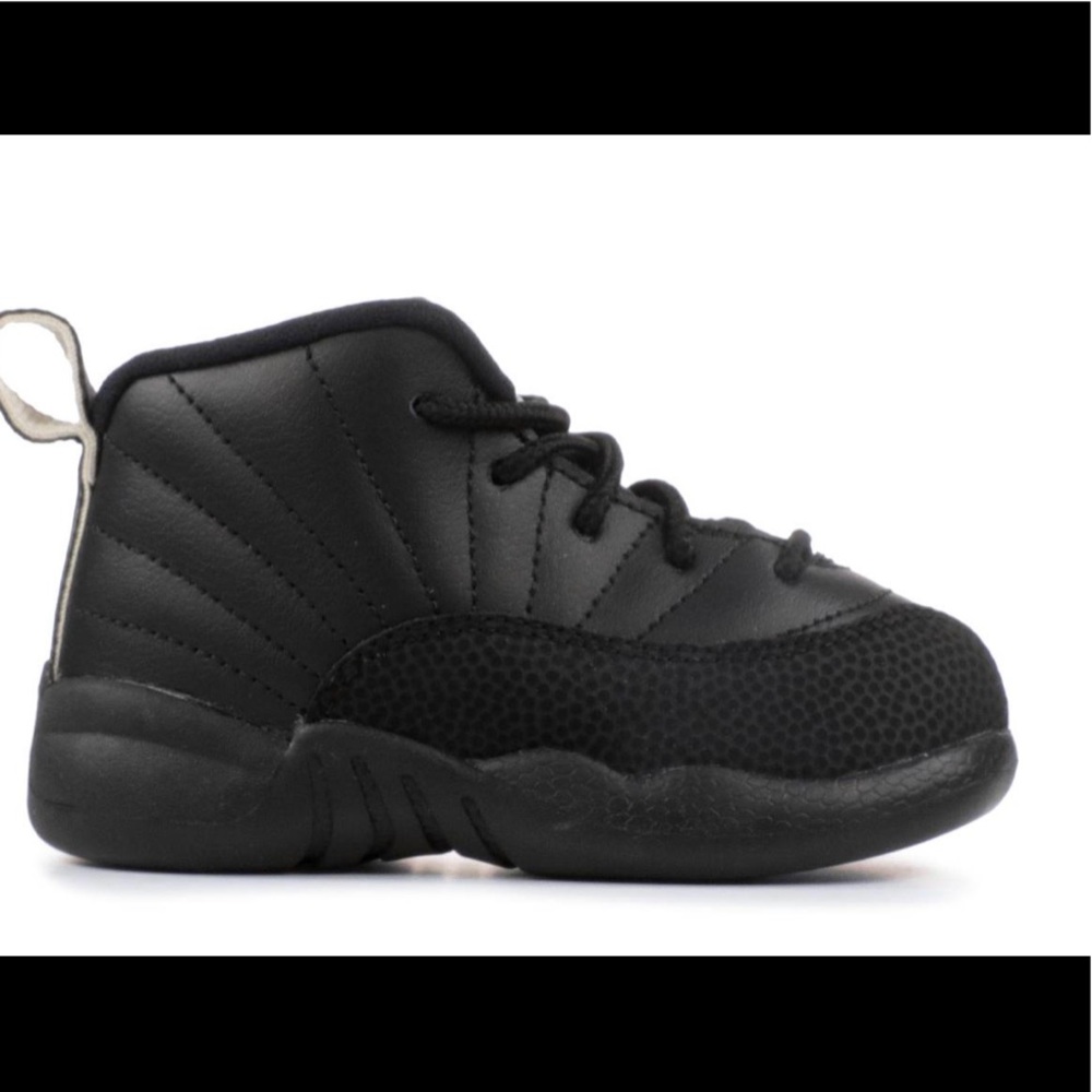Air Jordan Retro 12 Black (Infant)